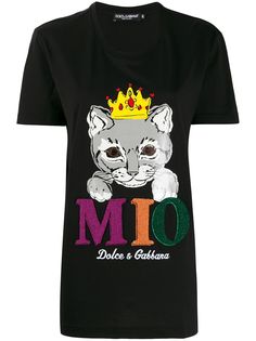 Dolce & Gabbana футболка Mio с принтом