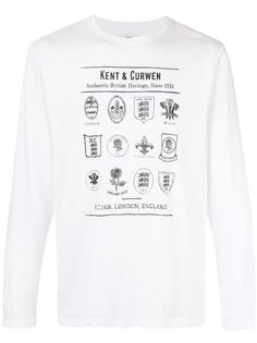 Kent & Curwen футболка с длинными рукавами