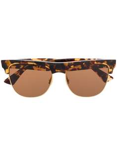 Bottega Veneta Eyewear солнцезащитные очки черепаховой расцветки