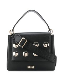 Versace Jeans Couture round studs shoulder bag