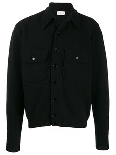 Lemaire textured front pocket shirt