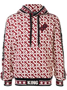 Dolce & Gabbana relaxed-fit logo-print hoodie