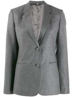 Helmut Lang flannel shrunken blazer