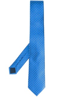 LANVIN polka dot silk tie