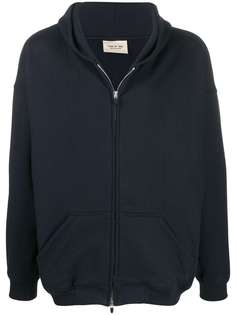 Fear Of God plain zipped hoodie