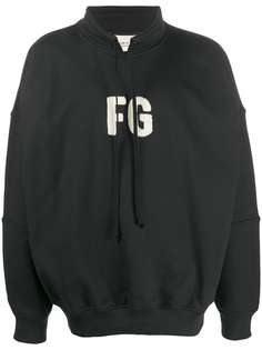 Fear Of God flocked insignia sweatshirt