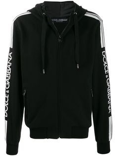 Dolce & Gabbana logo sleeve hoodie