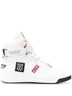 MSGM Basket high-top sneakers