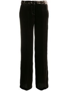 Kiltie high rise wide leg trousers