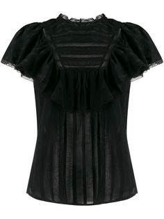 Isabel Marant Étoile ruffled trim blouse