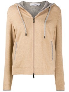 Peserico contrasting hoodie
