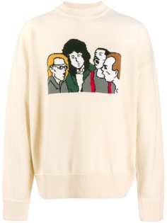 Ader Error свитер Queen свободного кроя