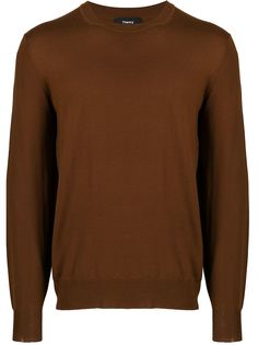 Theory crew-neck knit sweater
