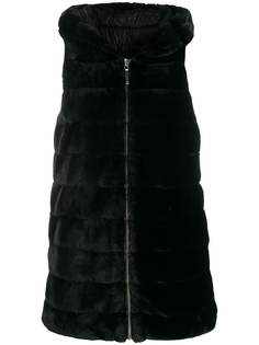 Blugirl faux fur gilet