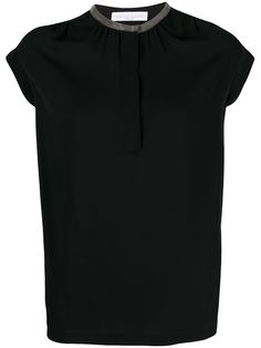 Fabiana Filippi beaded collar blouse