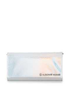 Mm6 Maison Margiela iridescent logo wallet
