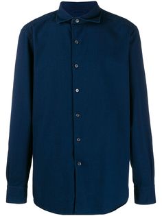 Ermenegildo Zegna рубашка с длинными рукавами
