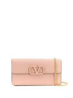 Valentino клатч Valentino Garavani с логотипом VLogo