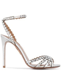 Aquazzura босоножки Studio с отделкой кристаллами