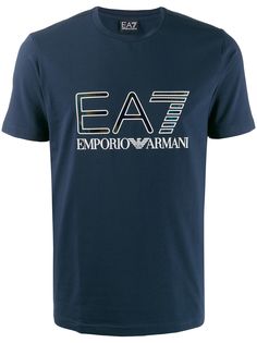 Ea7 Emporio Armani футболка с логотипом