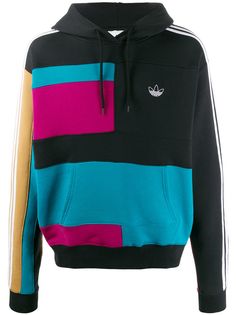 adidas худи в стиле колор-блок