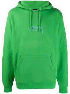 Stussy худи с вышитым логотипом