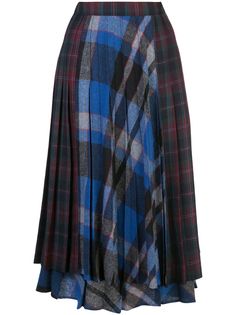 Rentrayage плиссированная юбка миди