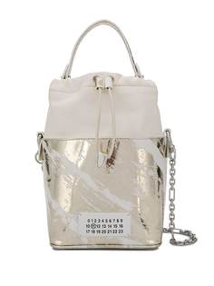 Maison Margiela сумка-ведро с нашивкой-логотипом