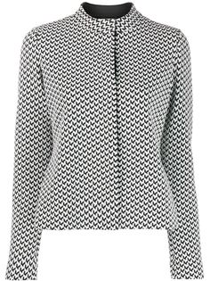 Emporio Armani топ с геометричным узором