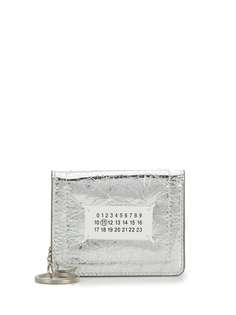 Maison Margiela картхолдер с эффектом металлик