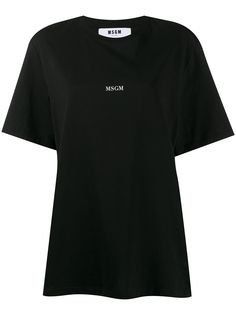 MSGM футболка с логотипом