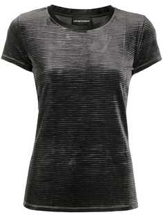 Emporio Armani футболка в рубчик