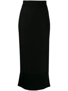 Calvin Klein трикотажная длинная юбка