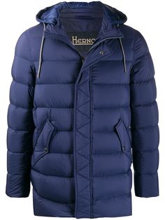 Herno пуховик с капюшоном