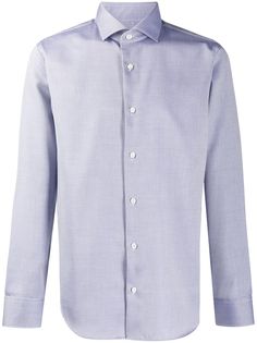 Z Zegna рубашка с микроузором