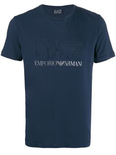 Ea7 Emporio Armani футболка с логотипом