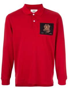 Kent & Curwen рубашка-поло с длинными рукавами