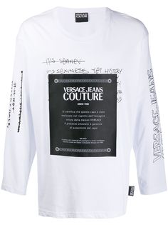 Versace Jeans Couture футболка с логотипом