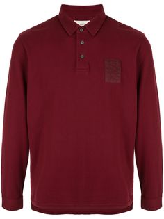 Kent & Curwen рубашка-поло с длинными рукавами