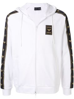 Emporio Armani худи с нашивкой-логотипом