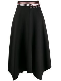 Bazar Deluxe юбка с завышенной талией и подвесками