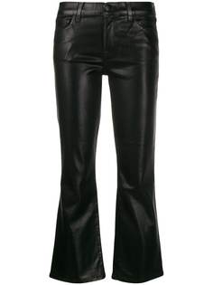 J Brand брюки с эффектом металлик