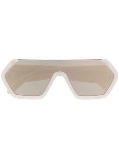 COURRÈGES EYEWEAR солнцезащитные очки оверсайз геометричной формы