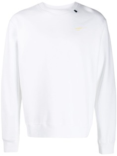 Off-White paint brush effect logo sweatshirt