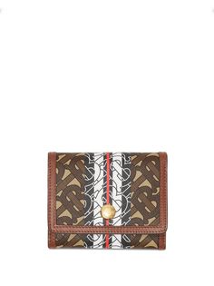 Burberry small Monogram Stripe folding wallet