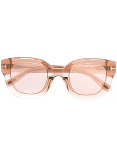 Tom Ford Eyewear солнцезащитные очки Pia в квадратной оправе