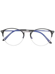 Tom Ford Eyewear очки в круглой оправе