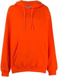 MSGM logo print hoodie