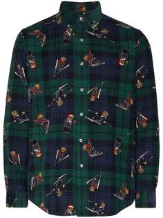 Polo Ralph Lauren bear-print tartan shirt