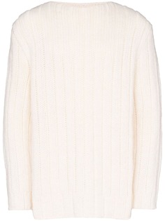 Raf Simons xanthophobic-print knitted jumper